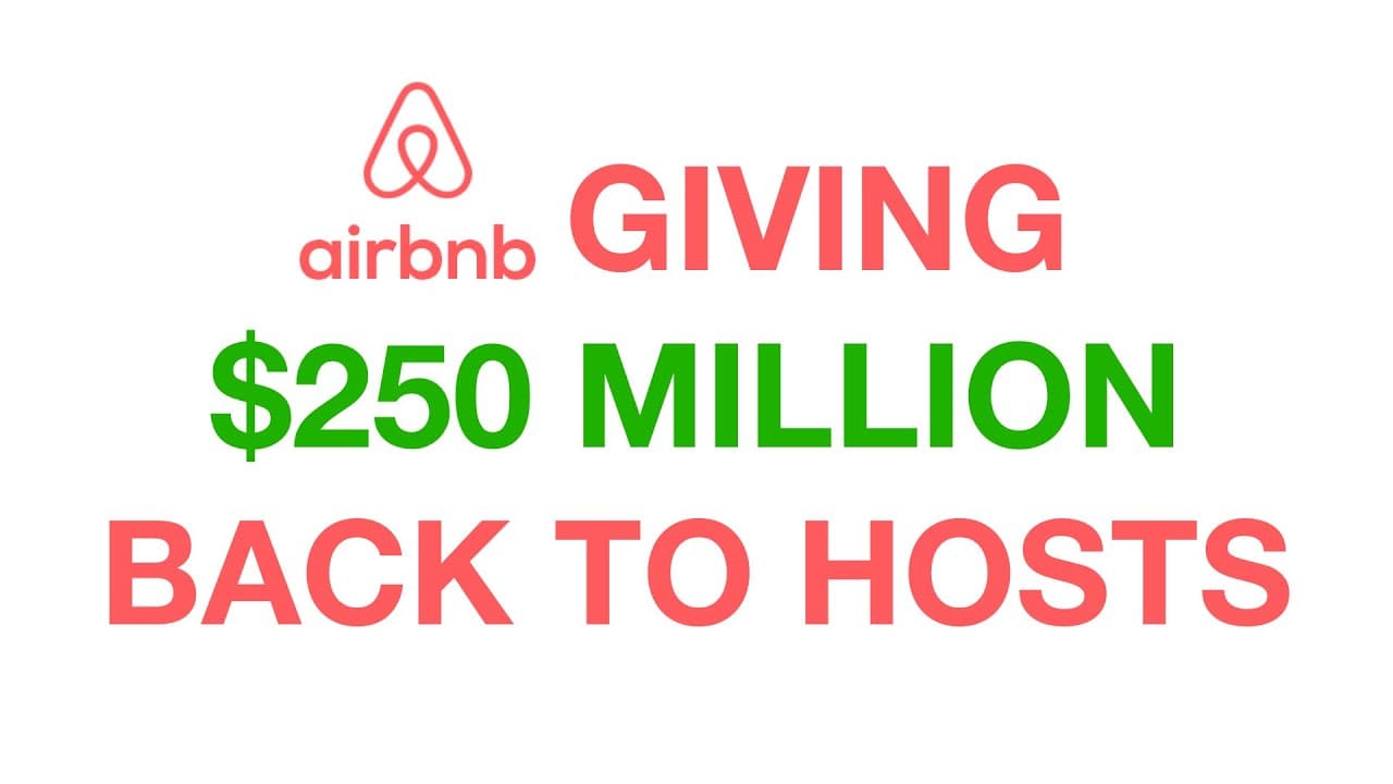 $250M from Airbnb to Hosts